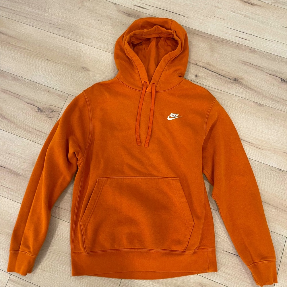 [Nike] Burnt Orange Unisex Hoodie Size S